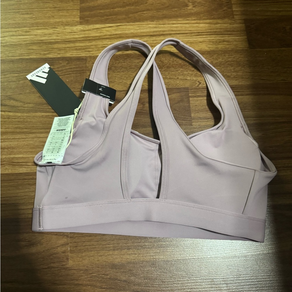 Adidas Pink Racerback Sports Bra Intimates - Picture 2 of 2